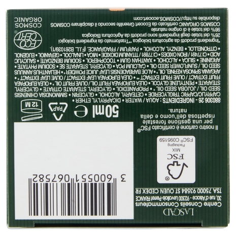 Tesori di Provenza Crema Viso Rosa Bio, Anti-età e Illuminante, 50 ml